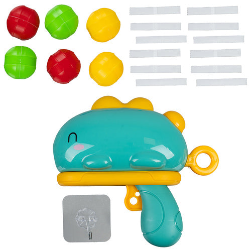 Dinosaur Shooting Game for Kids, Foam Balls & Shield