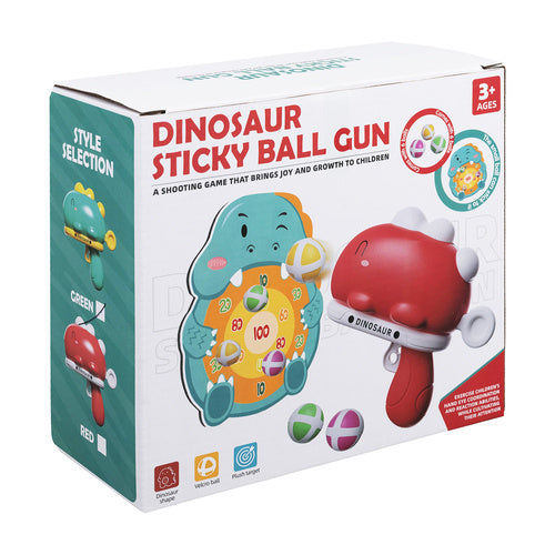 Dinosaur Shooting Game for Kids, Foam Balls & Shield