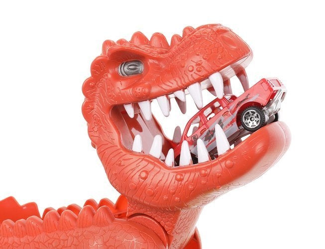 Dinosaur launcher track + 2 cars