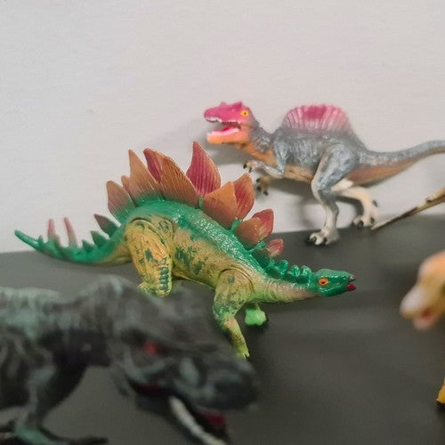 Dinosaurs - movable figures, 6 pcs. 22398