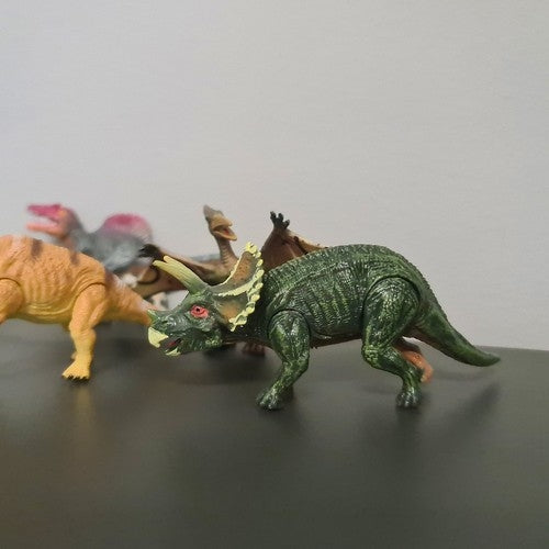 Dinosaurs - movable figures, 6 pcs. 22398