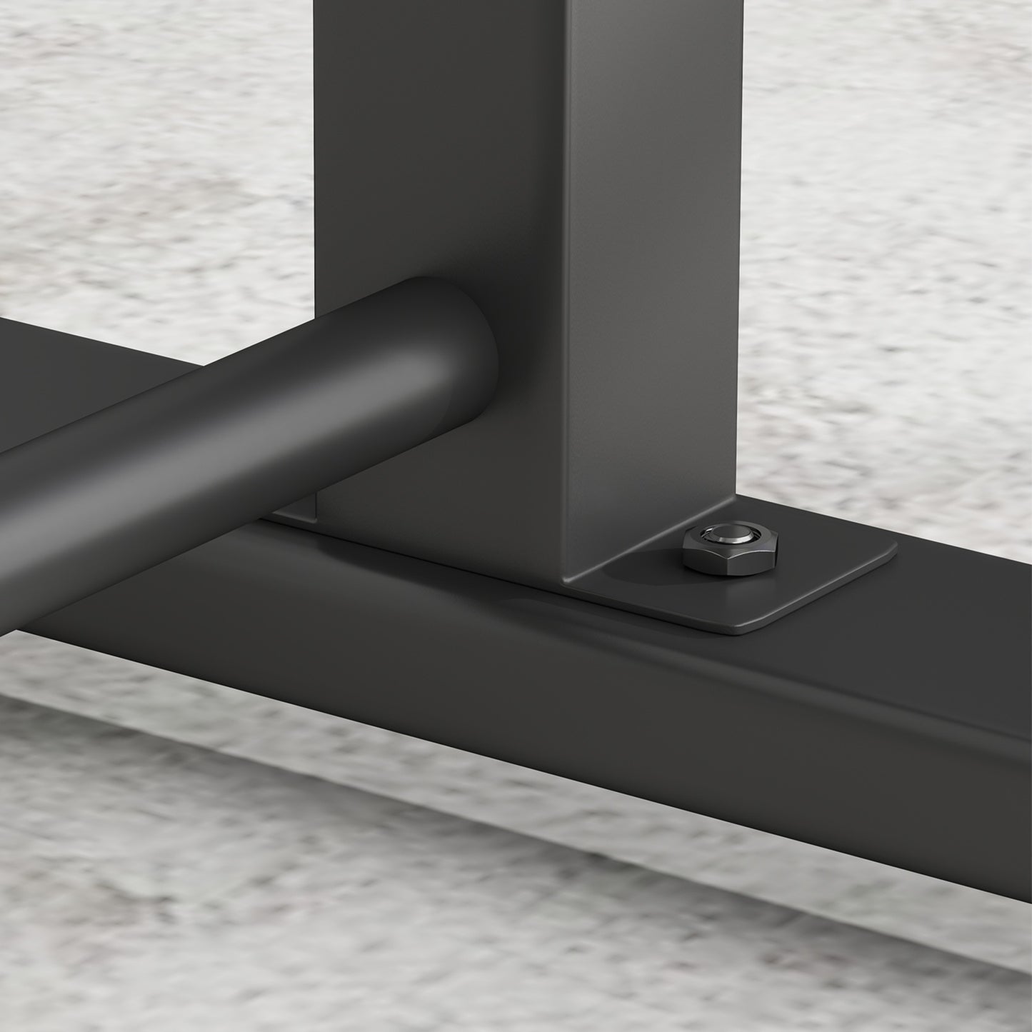 Dip Station – 540 kg capacity, adjustable height Fitness Bars