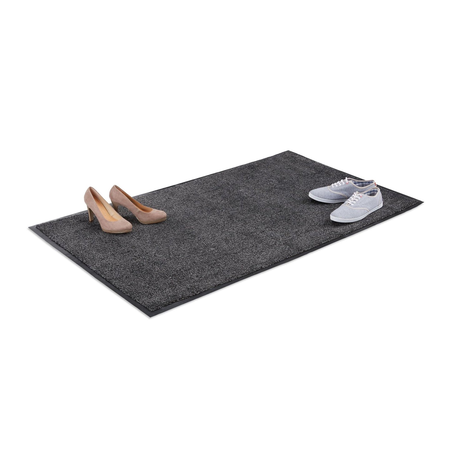 Dirt collecting mat gray