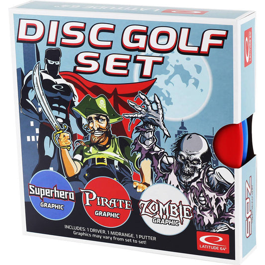 Disc Golf Set SPZ 3 different Discs
