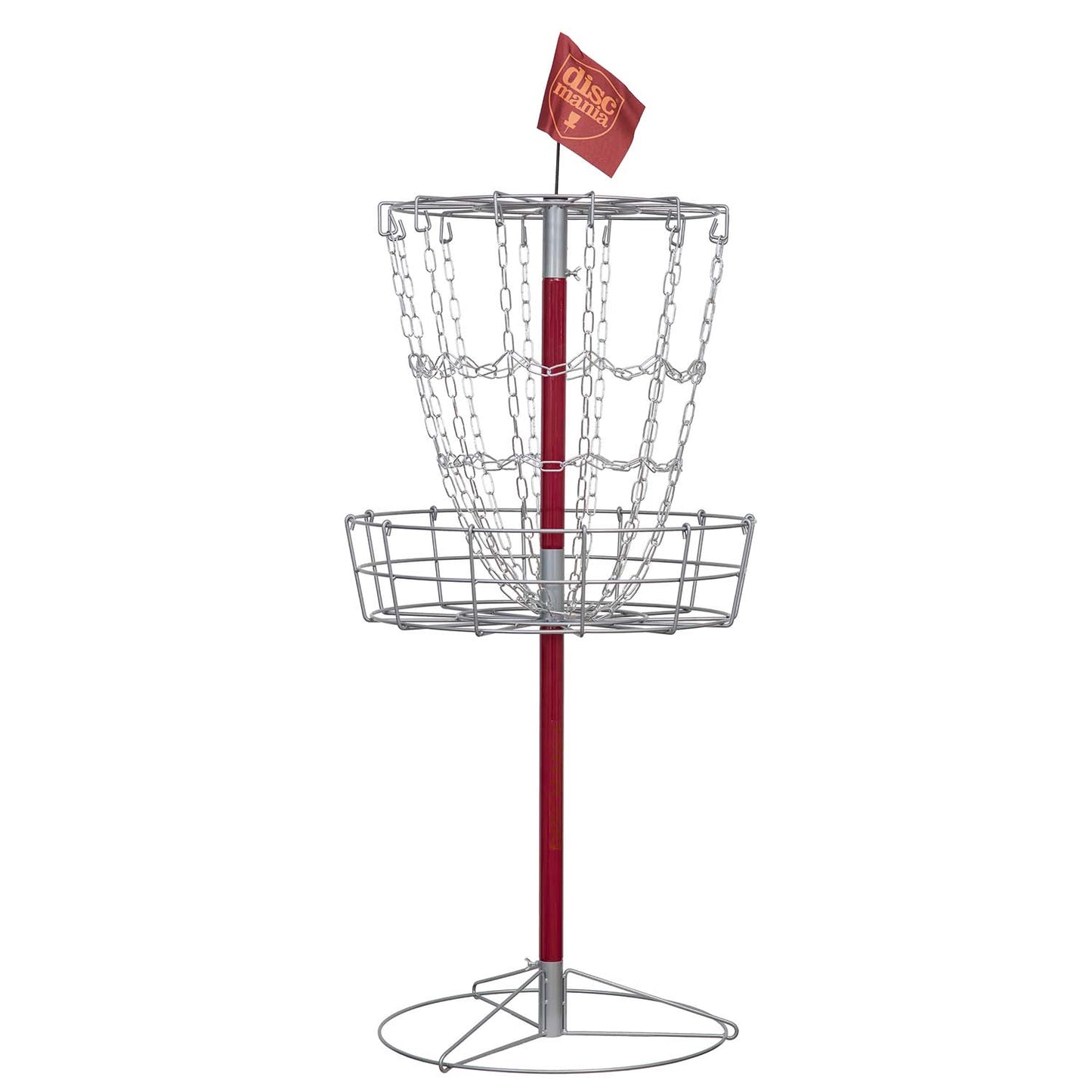 Disc Golf Set with Portable Basket and 4 Putters