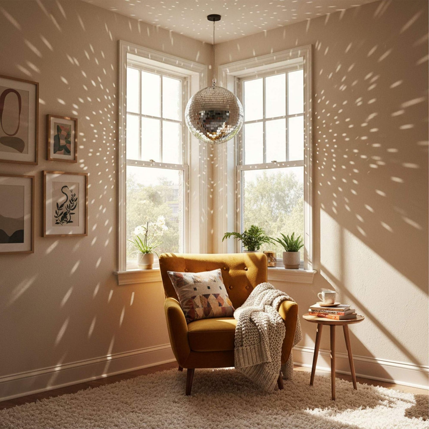 Disco Ball 50 cm – Large Mirror Ball for Parties