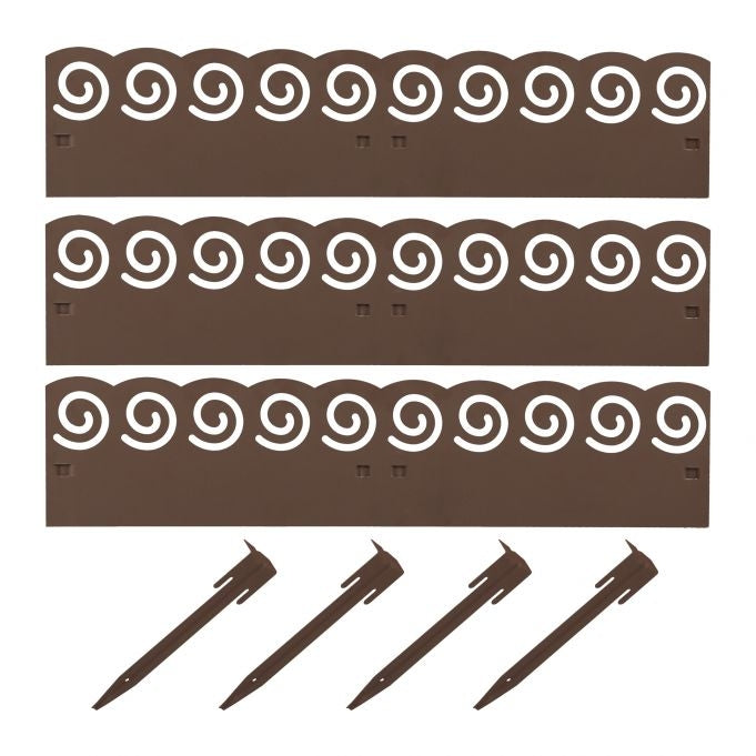 Discount edge brown metal