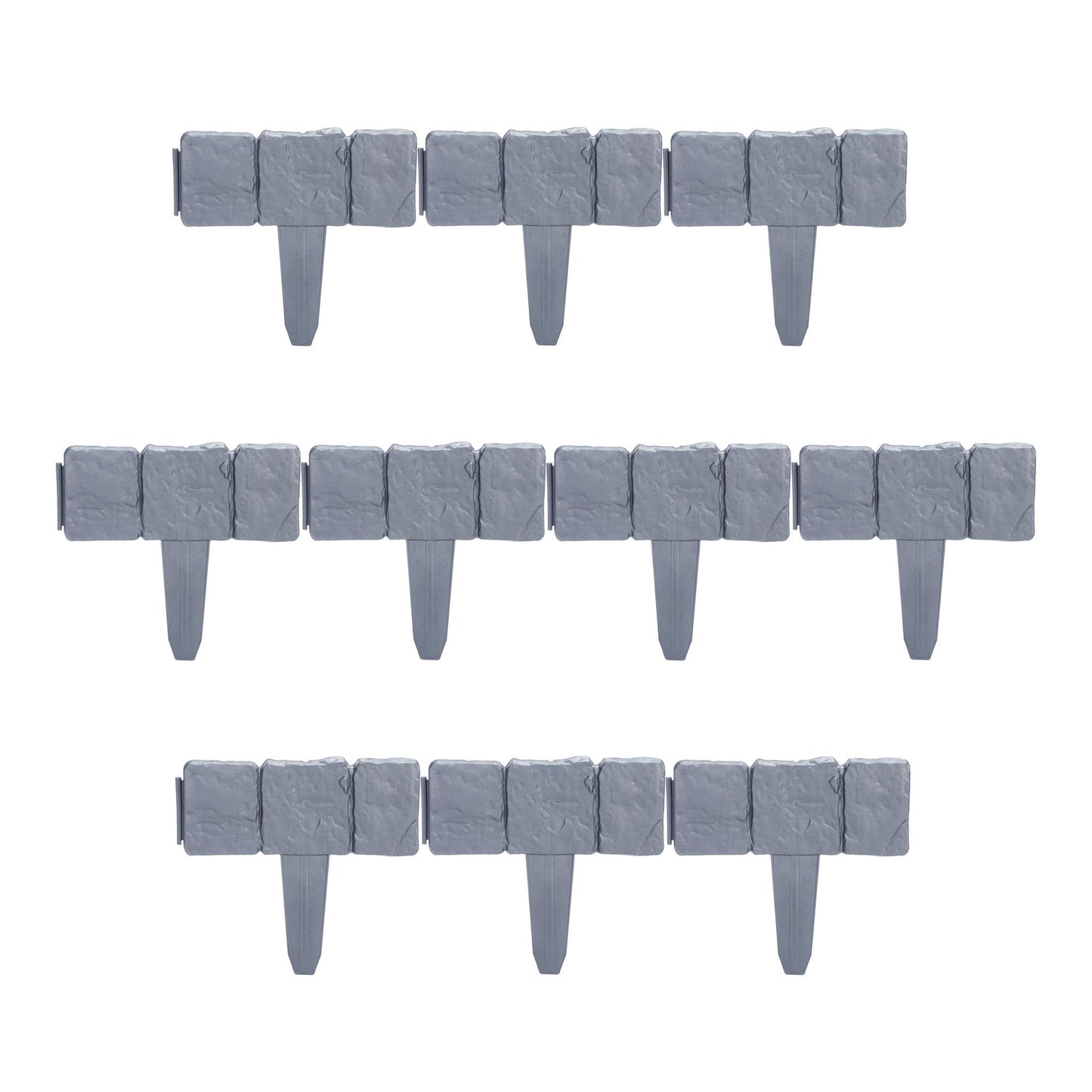 Discount edge stone-look set of 10