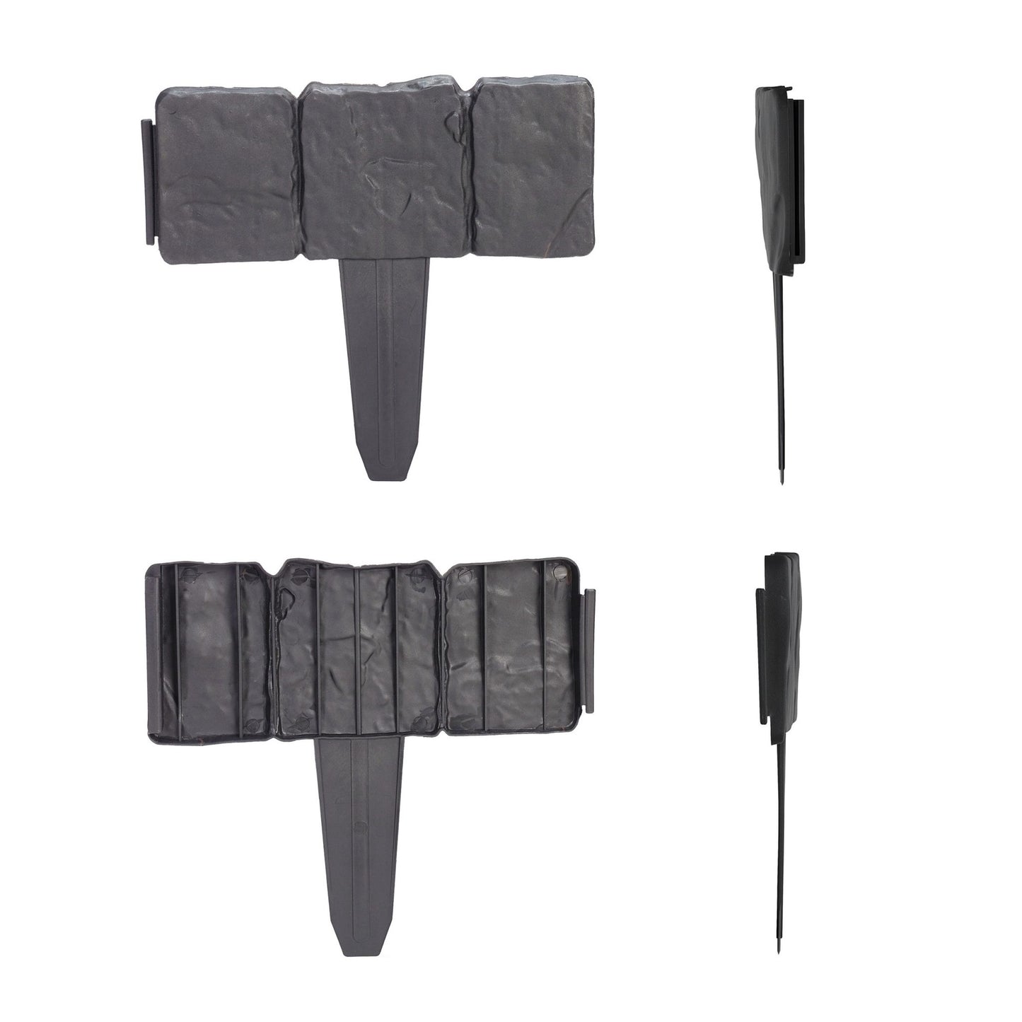 Discount edge stone-look set of 10 anthracite
