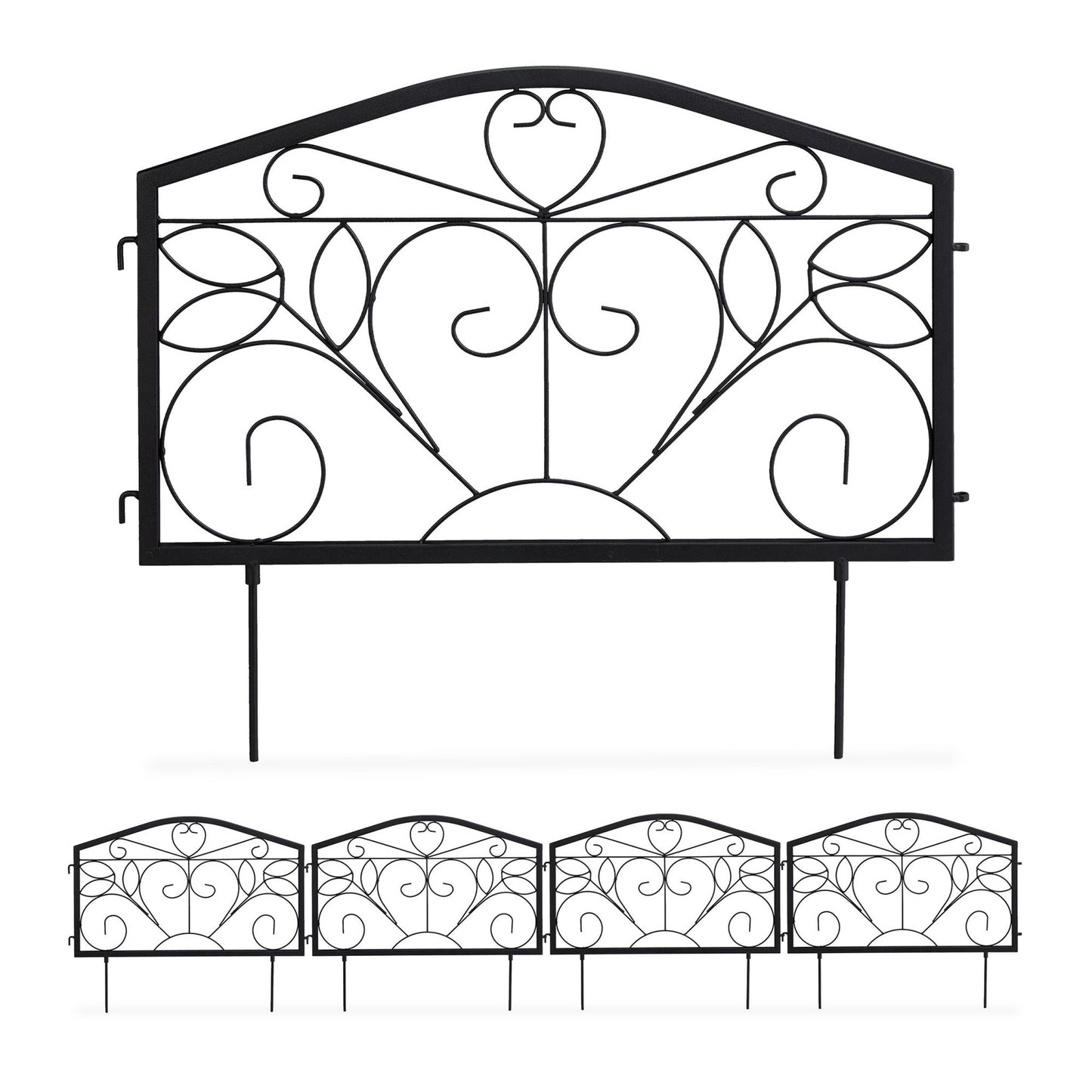 Discount fence 4 panels antique style