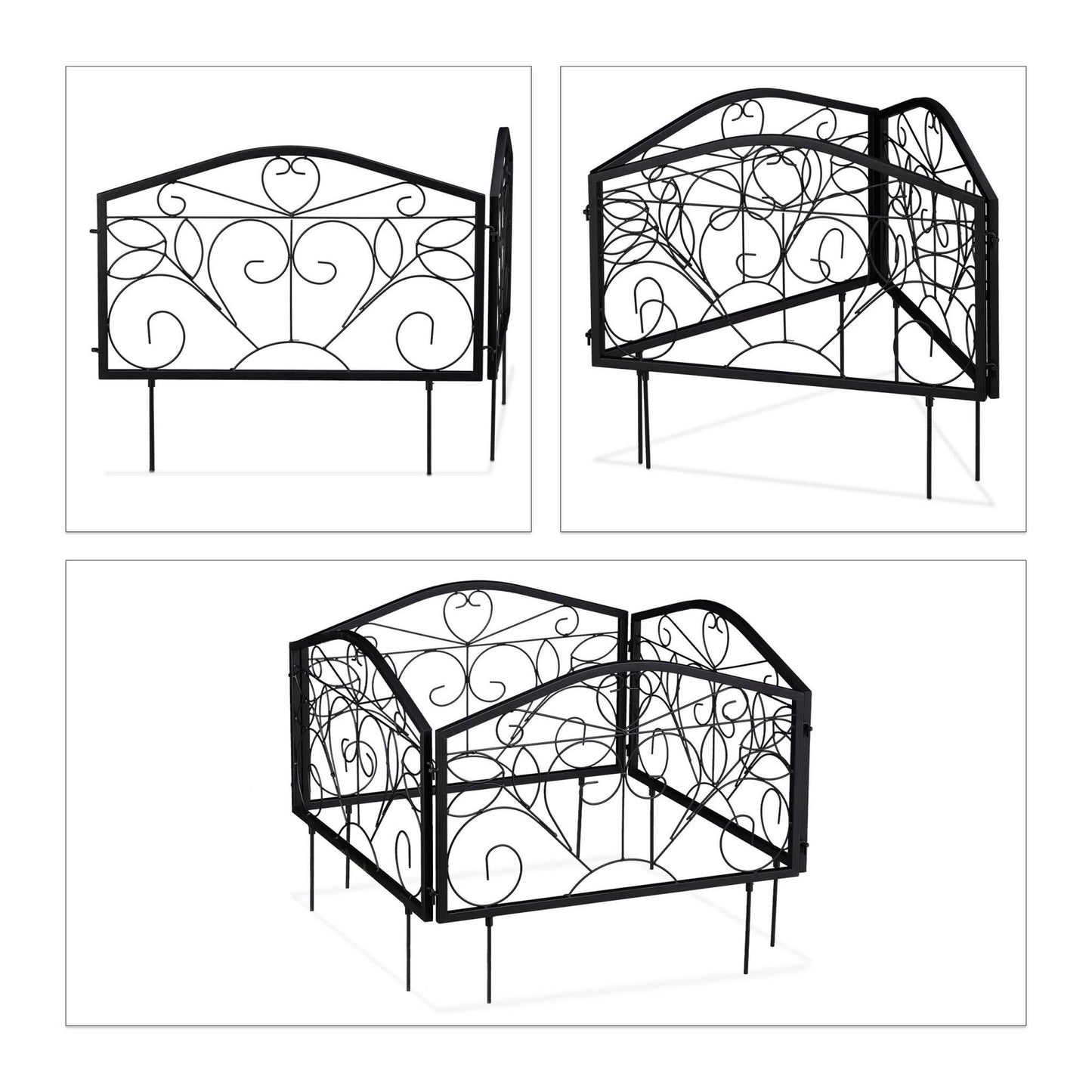 Discount fence 4 panels antique style