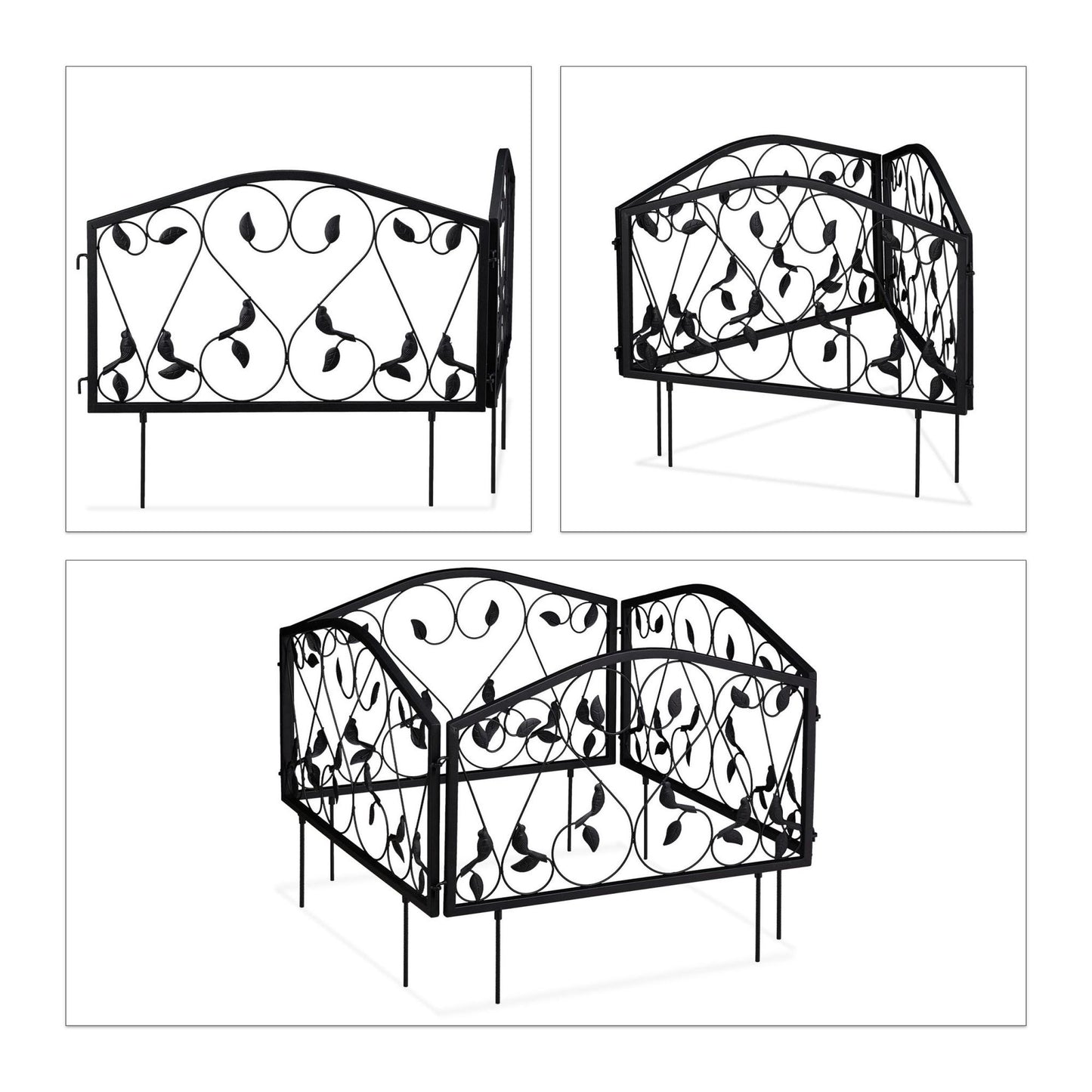 Discount fence 4 panels antique style