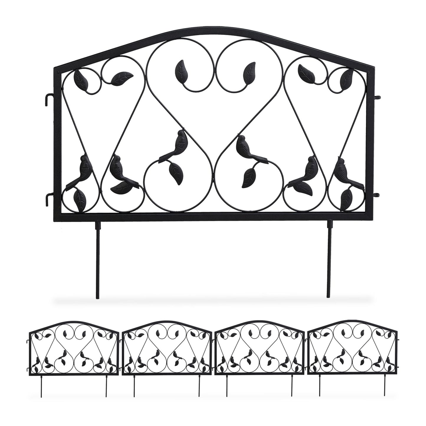 Discount fence 4 panels antique style