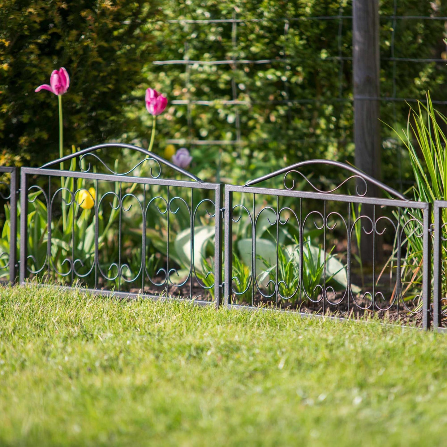 Discount fence 4 panels vintage style