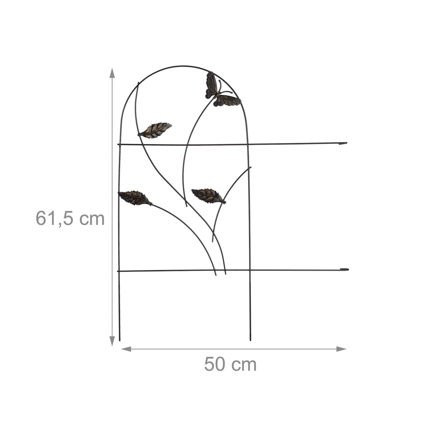 Discount fence 5 panels butterflies