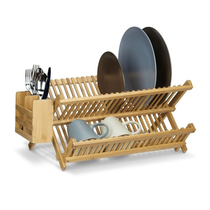 Dish rack CROSS with cutlery basket