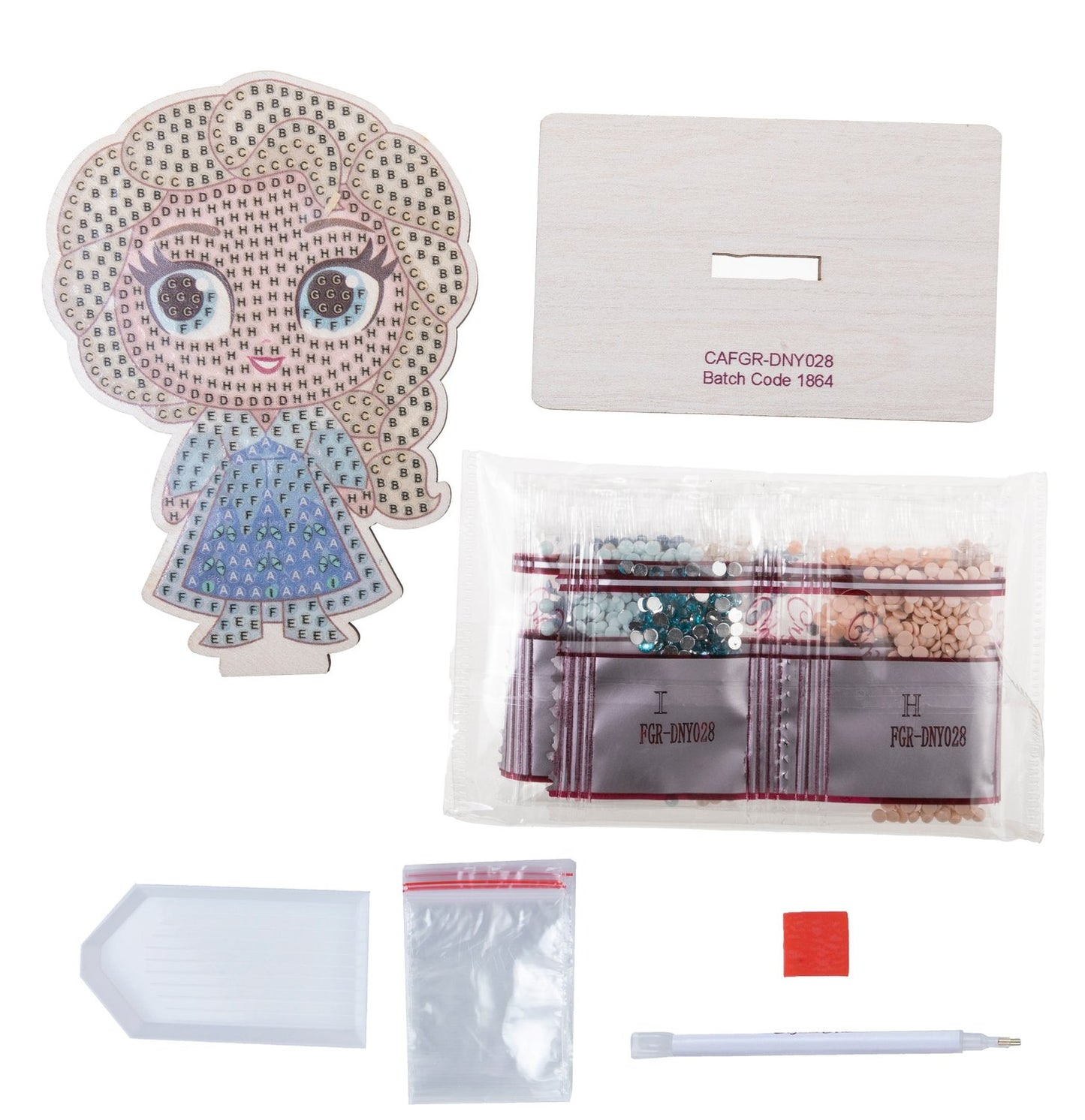 Disney Frozen Art Set With Crystals Elsa