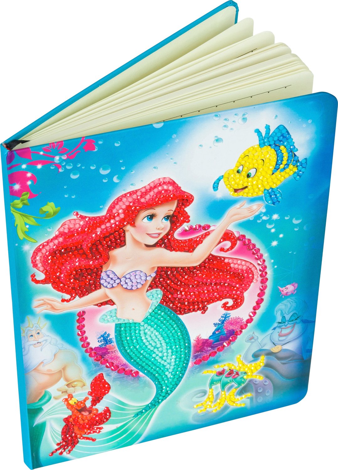Disney Princess Crystal Art Notebook "The Little Mermaid"
