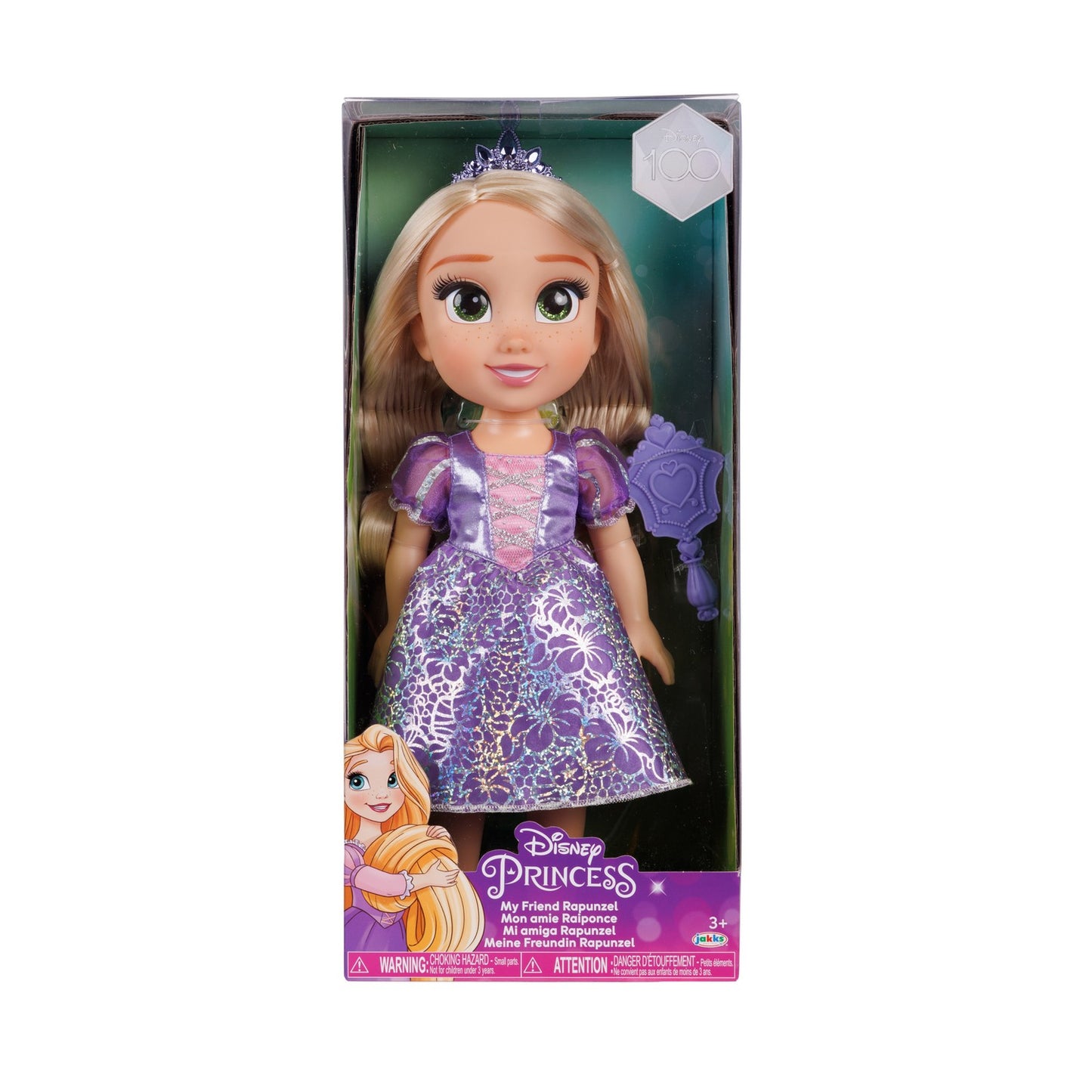 Disney Princess Doll Rapunzel, 35Cm