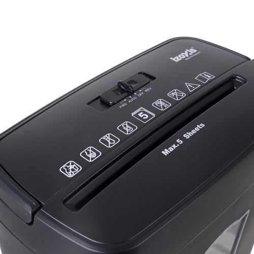 Document Shredder, Cross-Cut, 10-Sheet Capacity