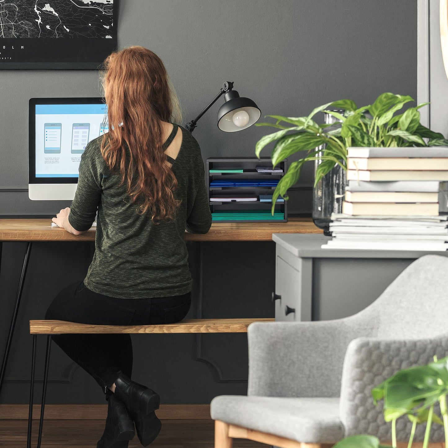 Document Tray Black