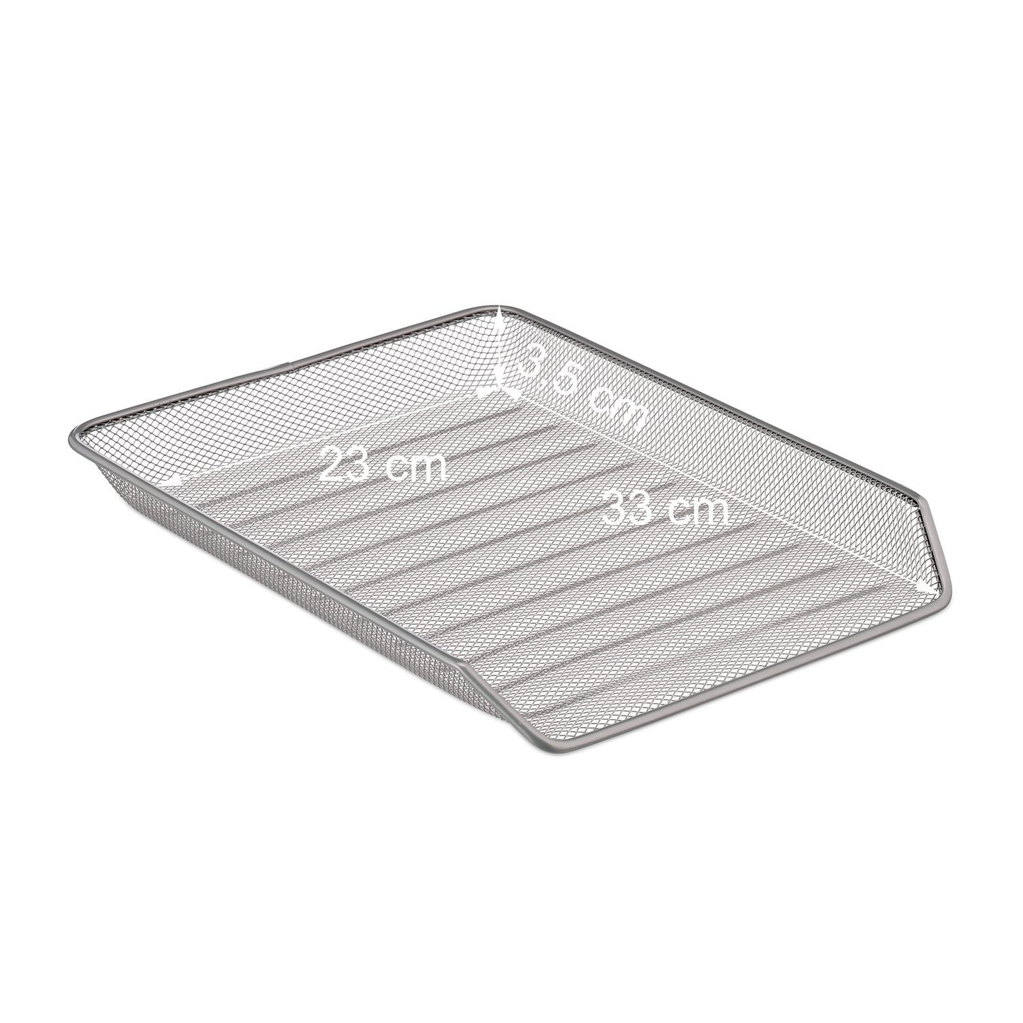 Document compartment in metal with 4 compartments