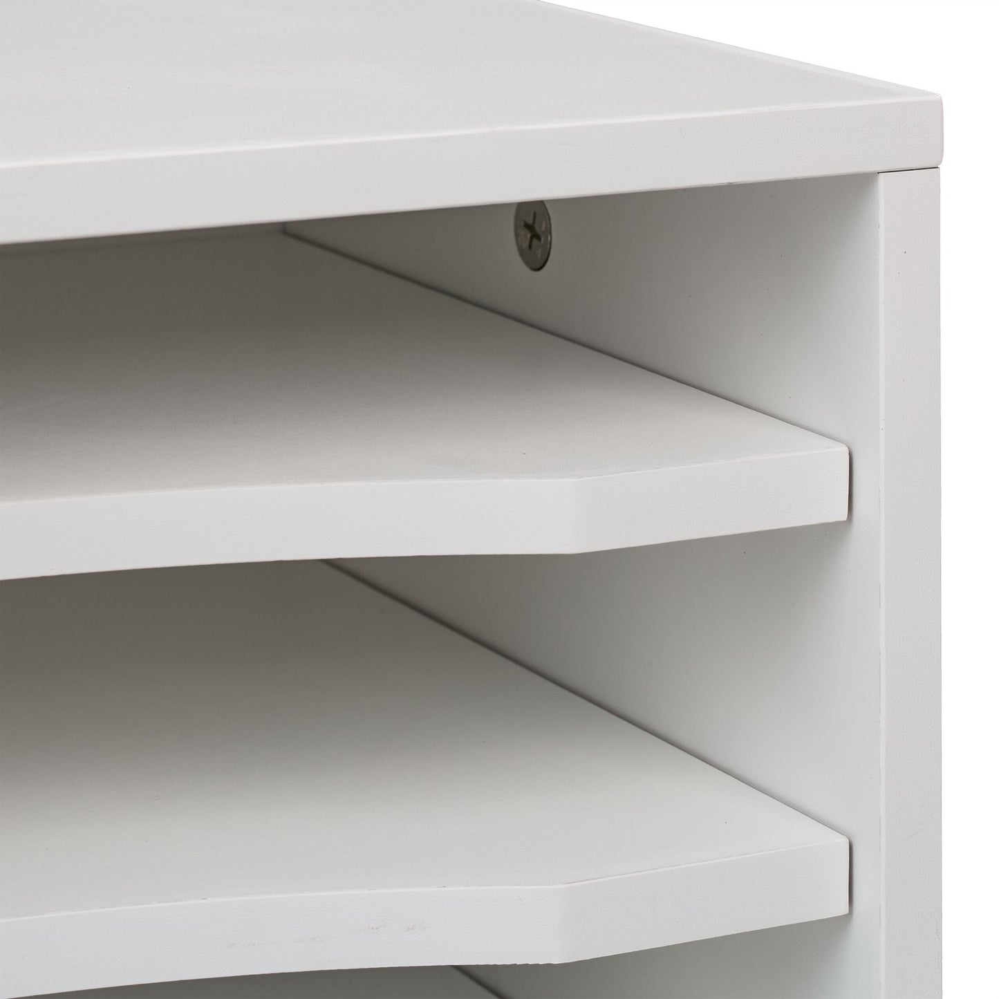 Document compartment white 4 compartments