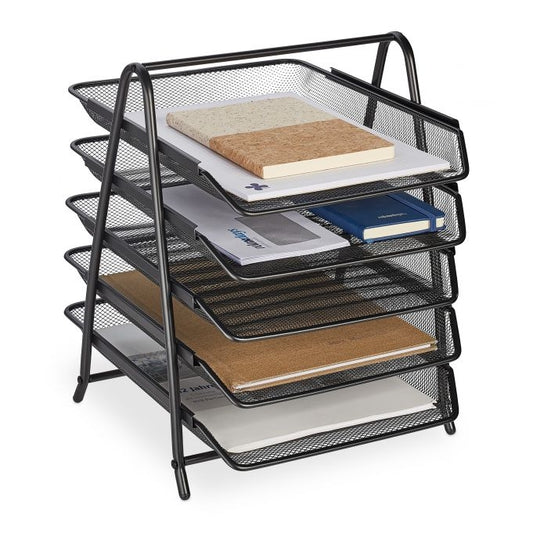 Document compartment with 5 compartments