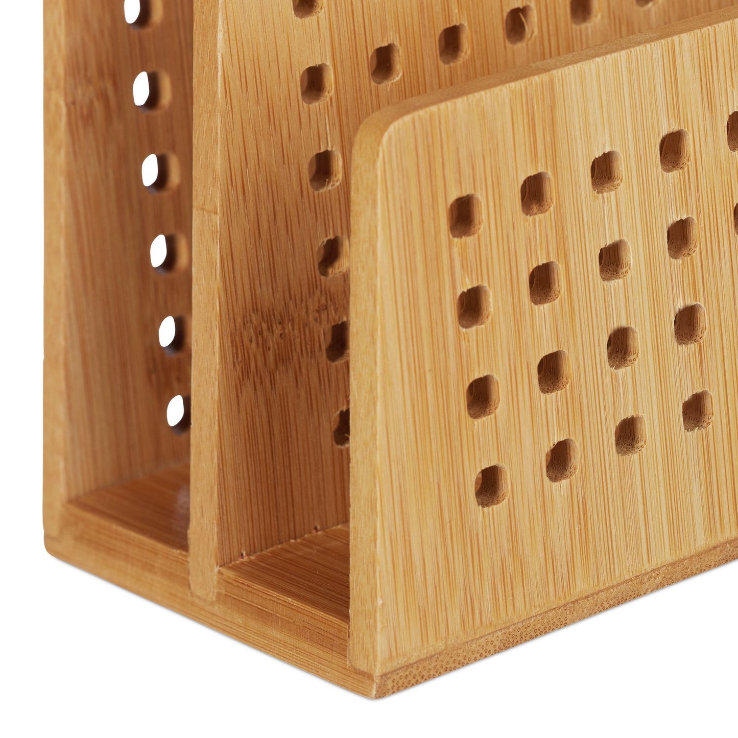 Document holder Bamboo 2 compartments