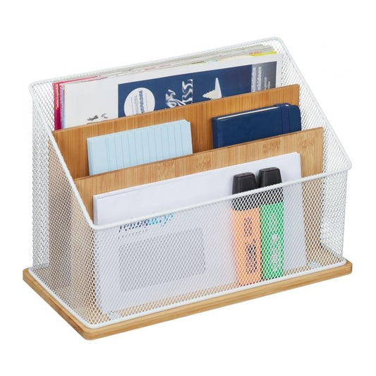 Document holder Bamboo Metal Mix