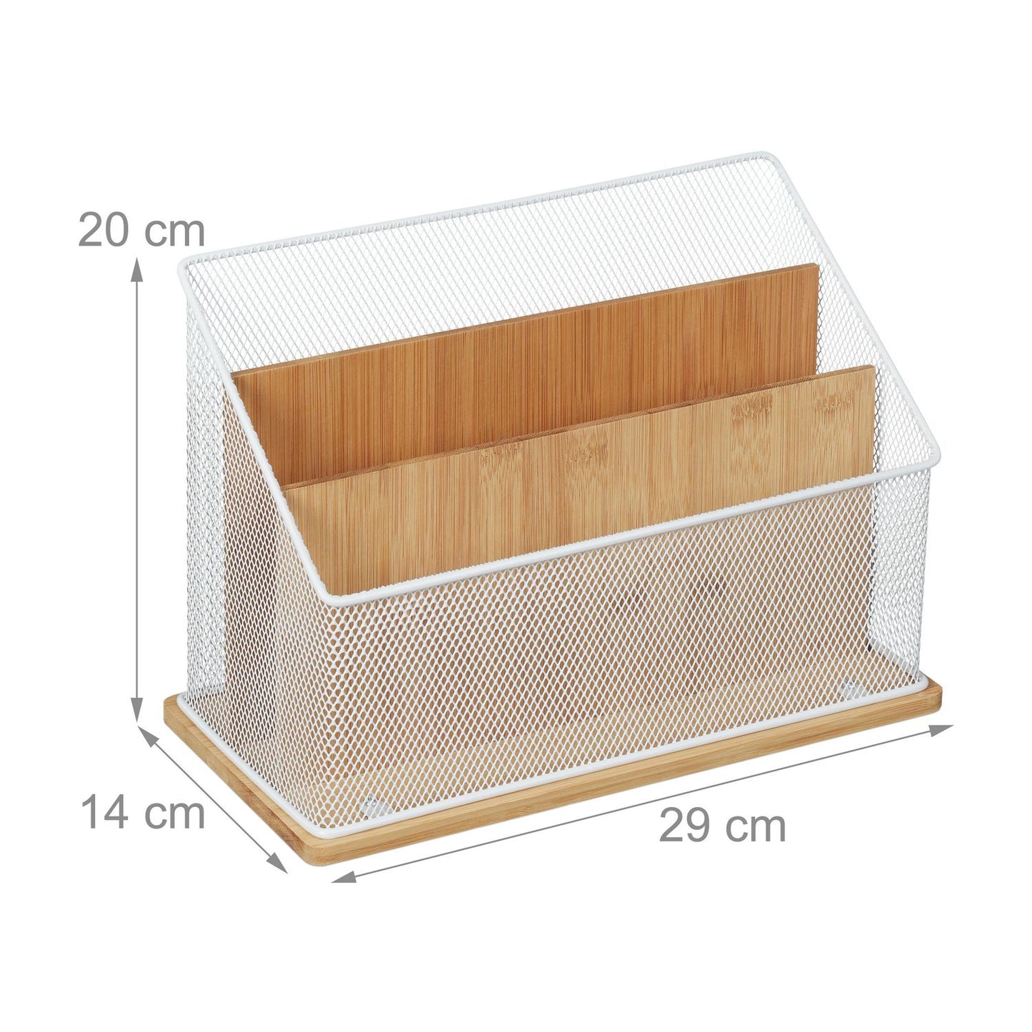 Document holder Bamboo Metal Mix