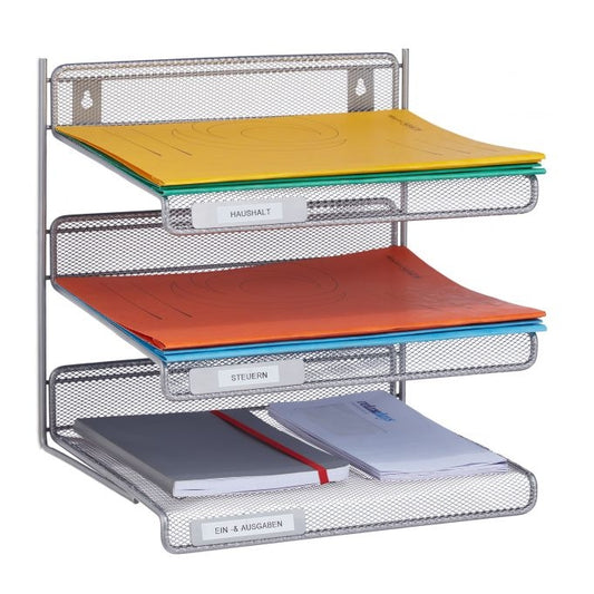 Document storage with 3 compartments