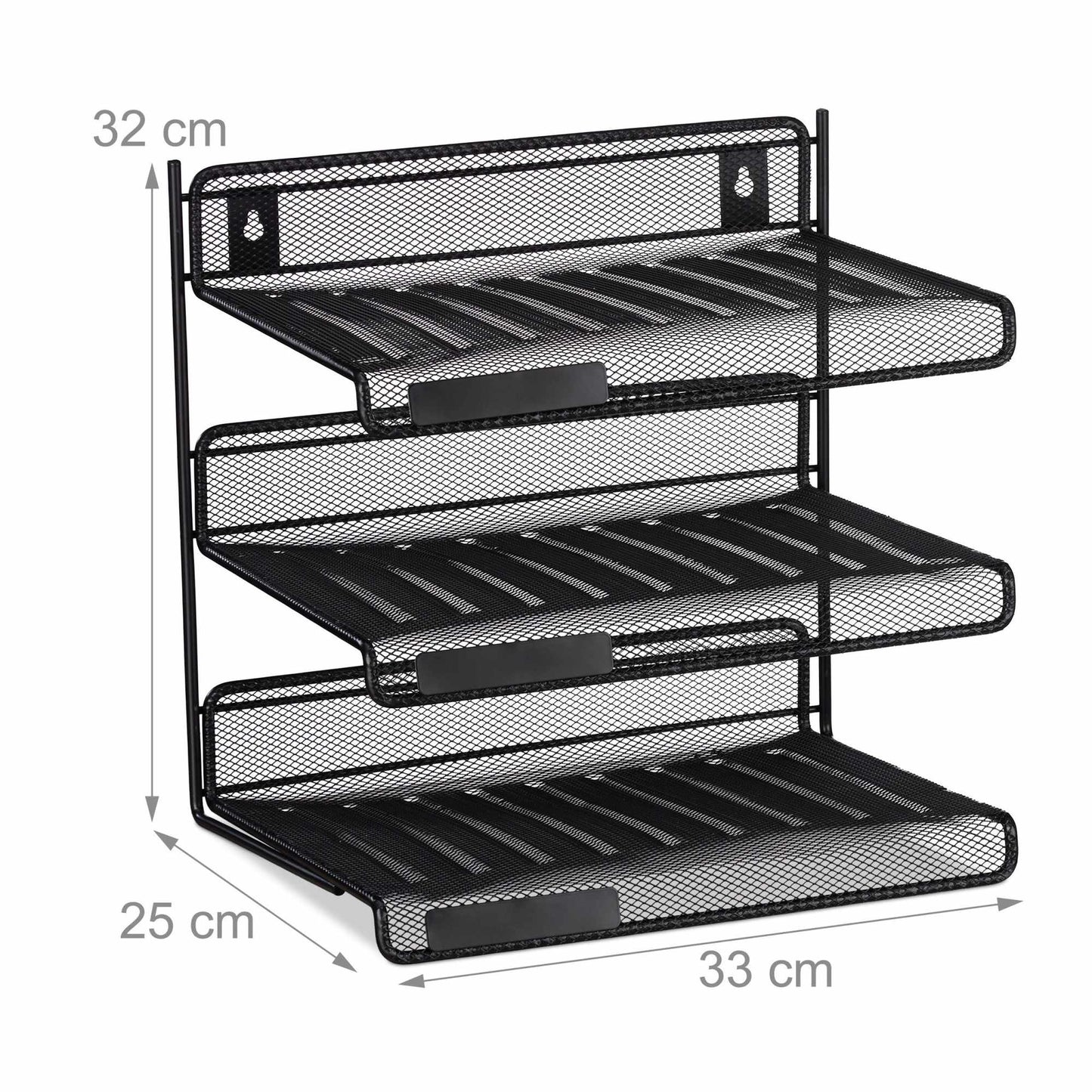 Document storage with 3 compartments