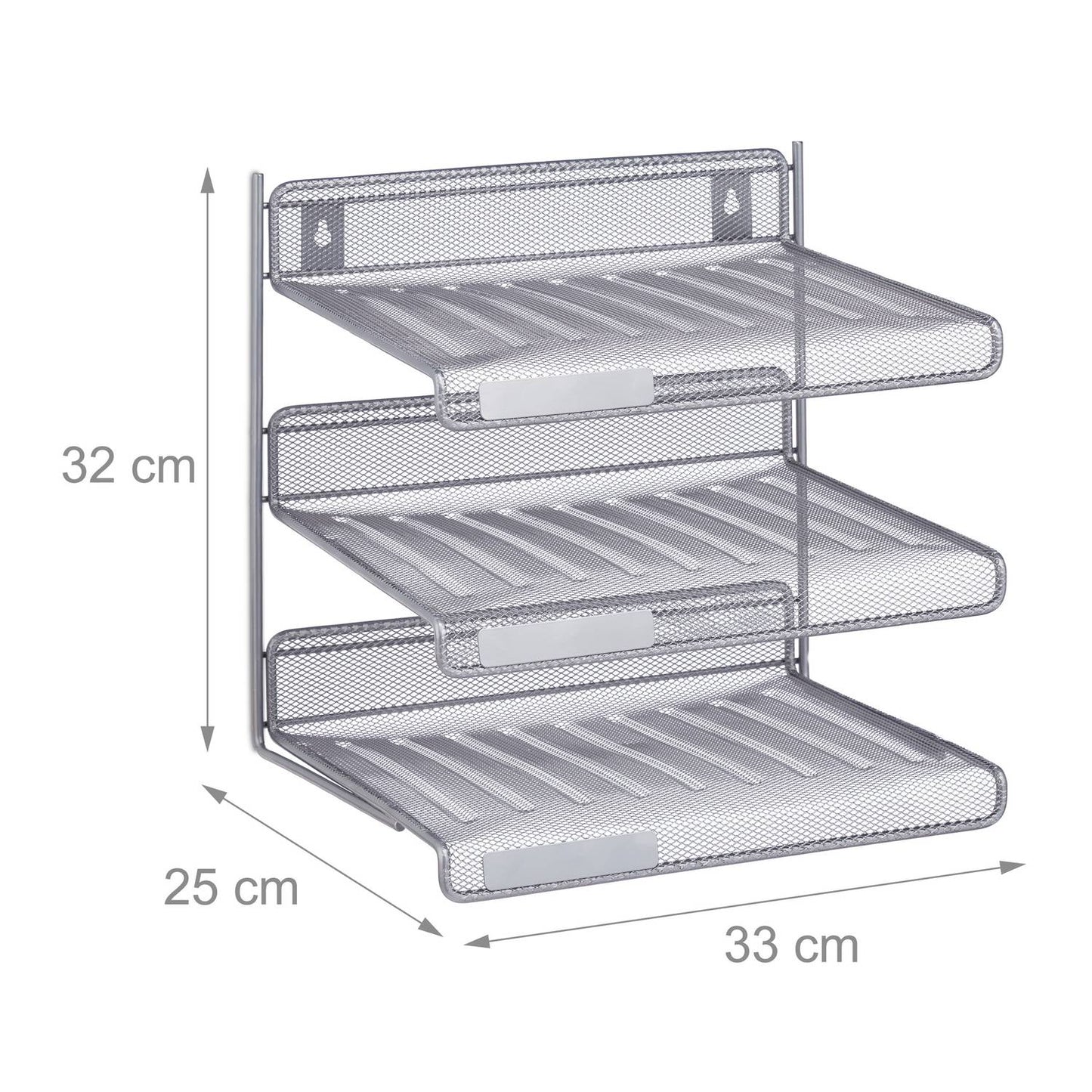 Document storage with 3 compartments