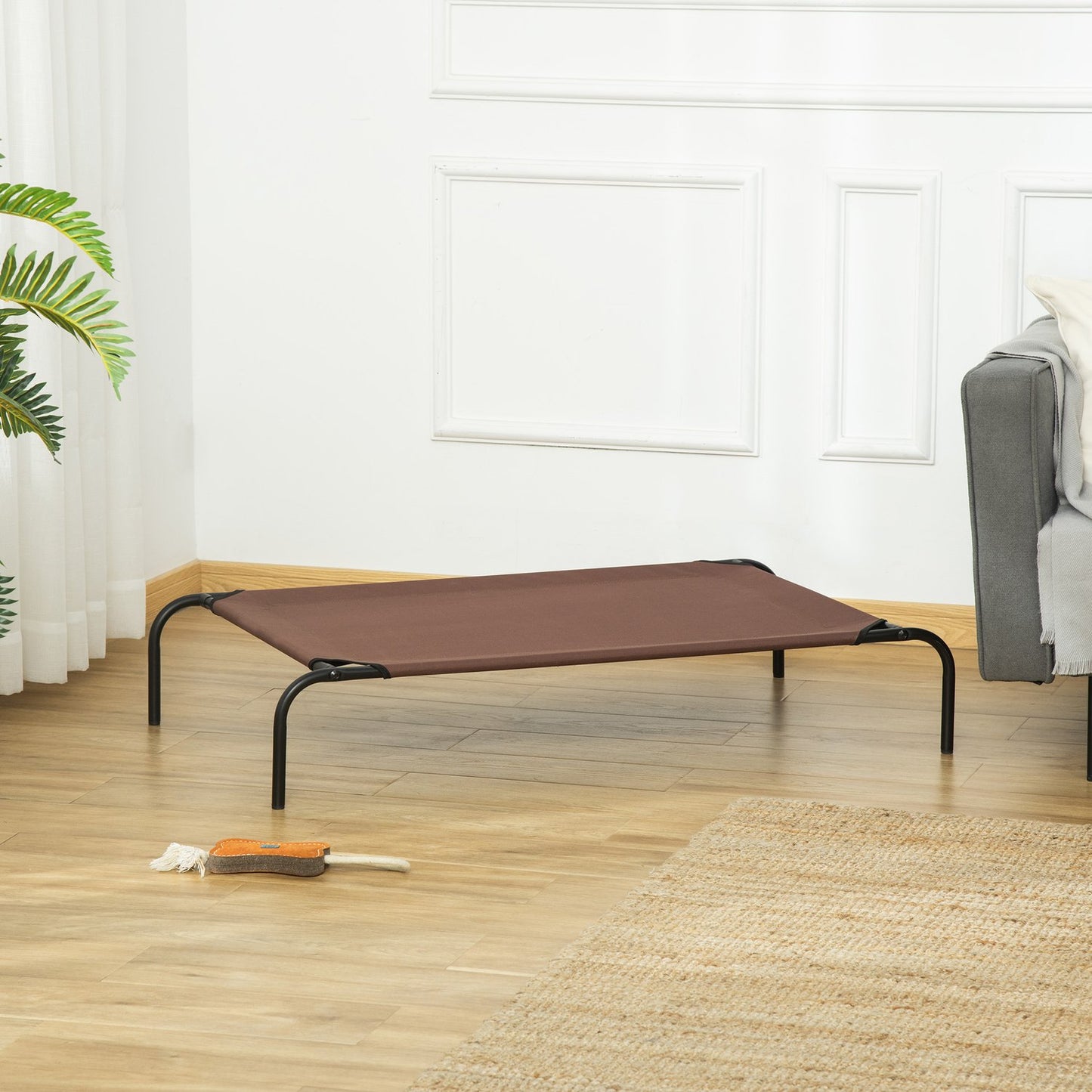 Outdoor dog and cat bed with spare cover, 110x68x20 cm