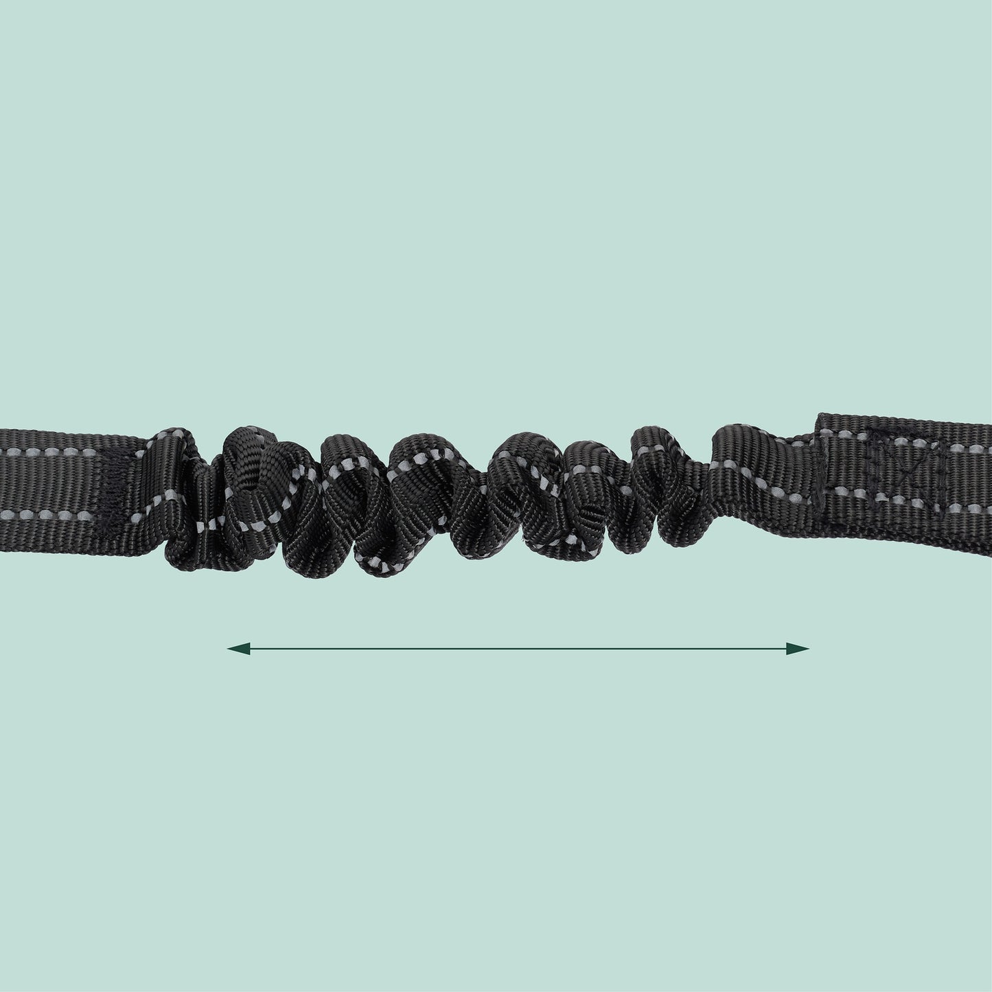 Dog Car Seatbelt with Shock Absorber, Adjustable Length