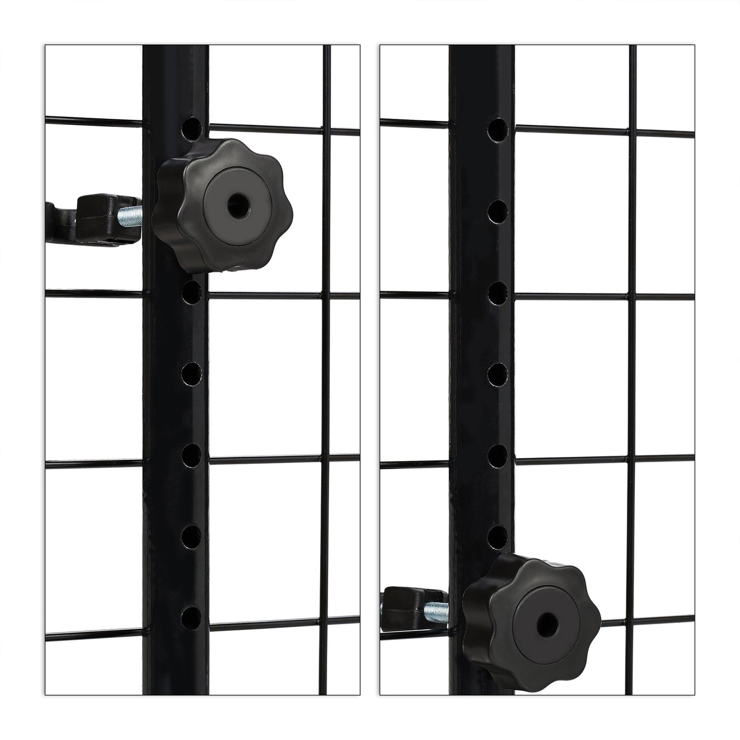 <p>Ensure safe and stylish travel with this dog safety gate, designed for secure transport and easy installation in your car's luggage compartment.</p>

<ul>
<li>Mount easily to head restraints for quick setup.</li>
<li>Ensure safe transport for pets duri