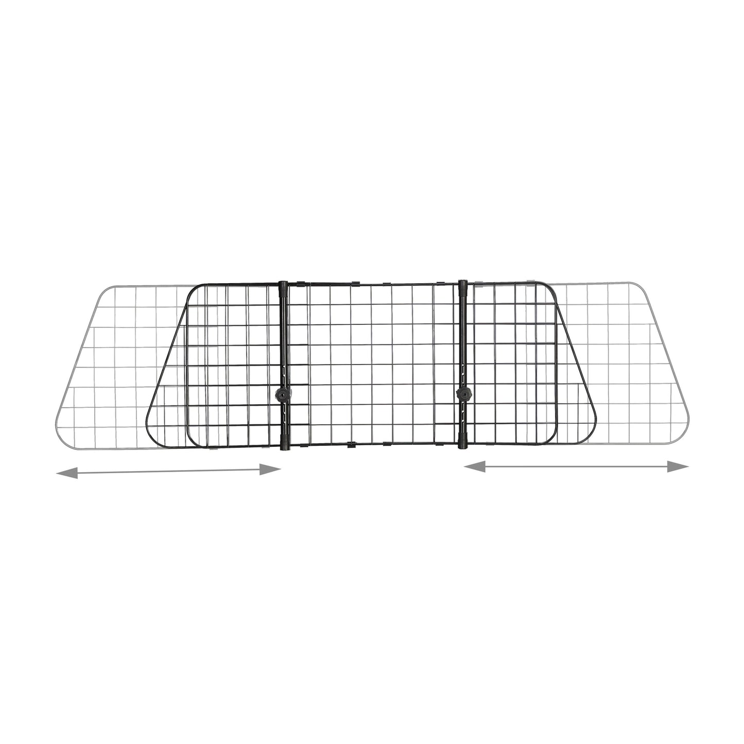 <p>Ensure safe and stylish travel with this dog safety gate, designed for secure transport and easy installation in your car's luggage compartment.</p>

<ul>
<li>Mount easily to head restraints for quick setup.</li>
<li>Ensure safe transport for pets duri