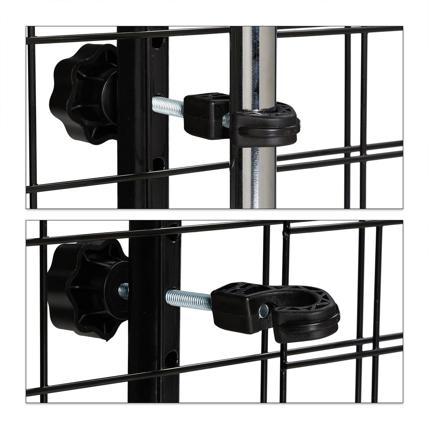 <p>Ensure safe and stylish travel with this dog safety gate, designed for secure transport and easy installation in your car's luggage compartment.</p>

<ul>
<li>Mount easily to head restraints for quick setup.</li>
<li>Ensure safe transport for pets duri