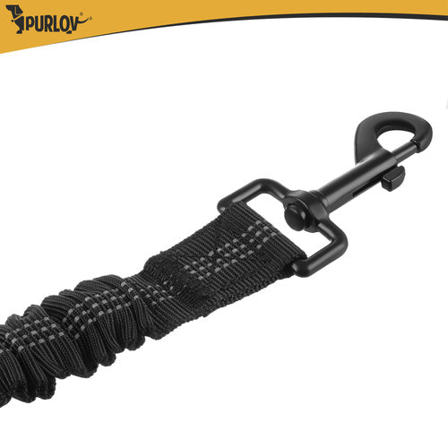 Dog Running Waist Belt with Leash, Cushioned, Reflective