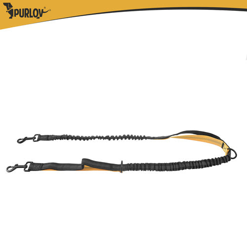 Dog Running Waist Belt with Leash, Cushioned, Reflective