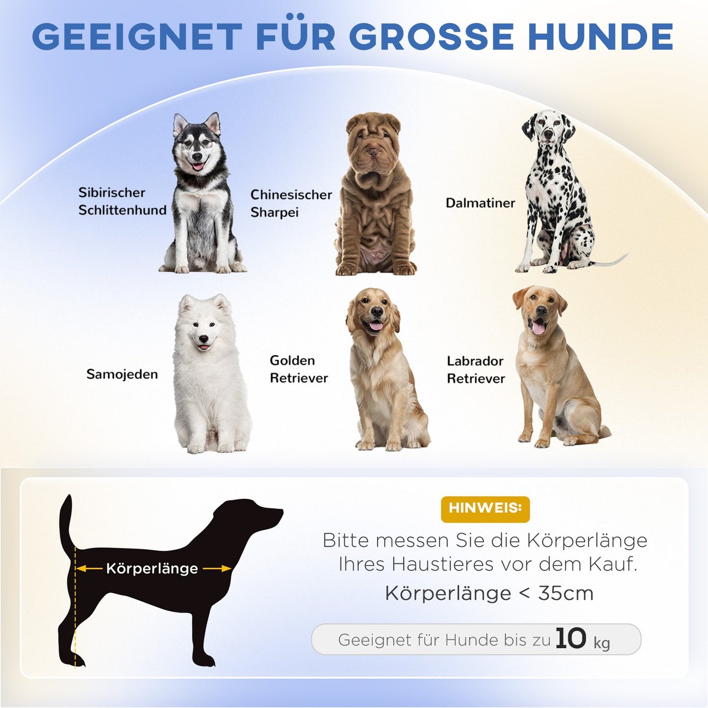 Dog sofa with cushion, raised design and wooden legs, gray