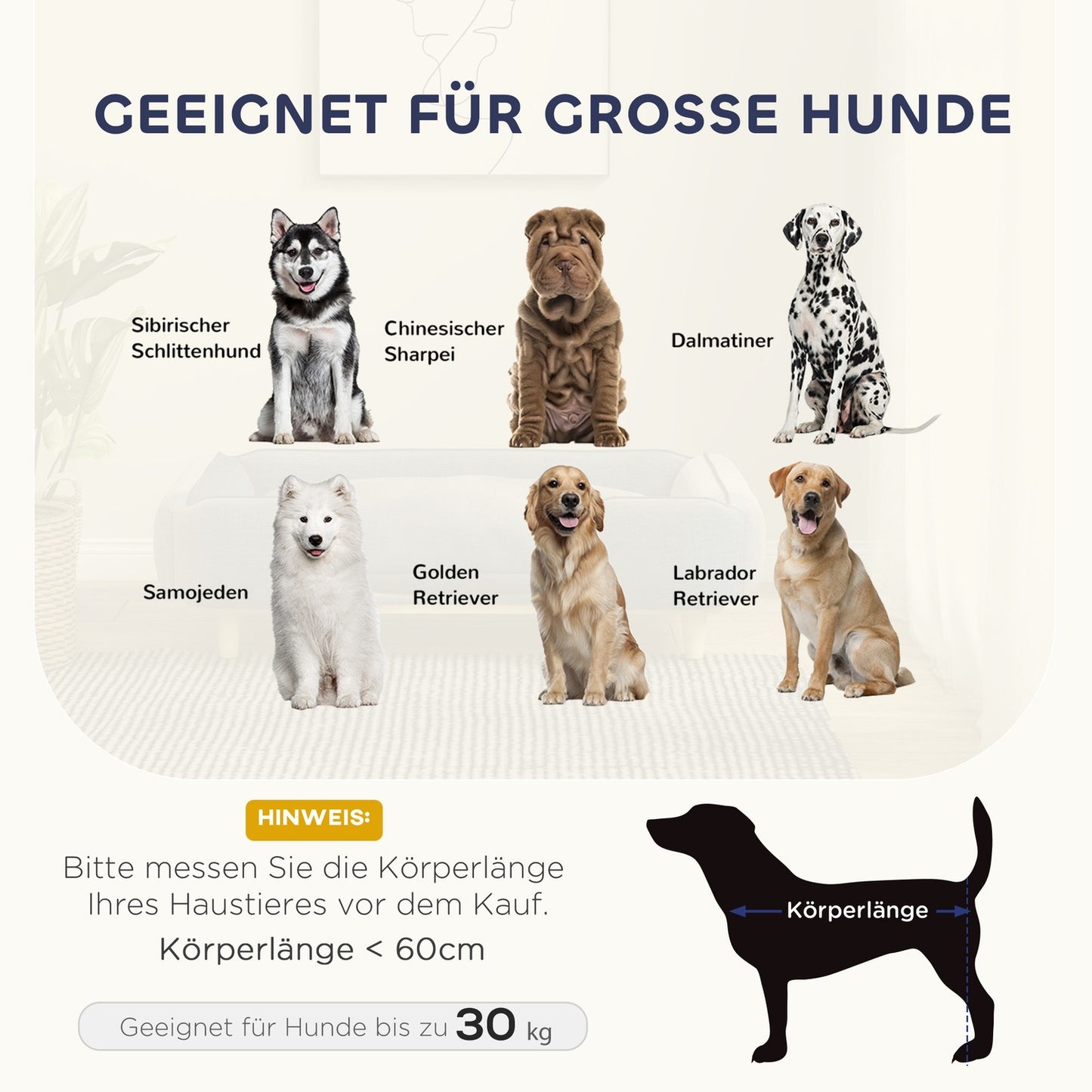 Dog Sofa with Removable Cover, Dark Grey, 96x66x24 cm