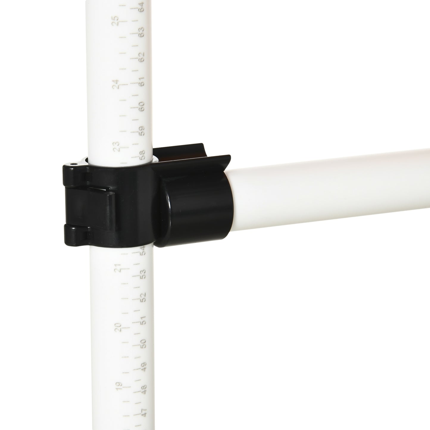 Dog Agility Training Jump Ring, Portable, White/Orange