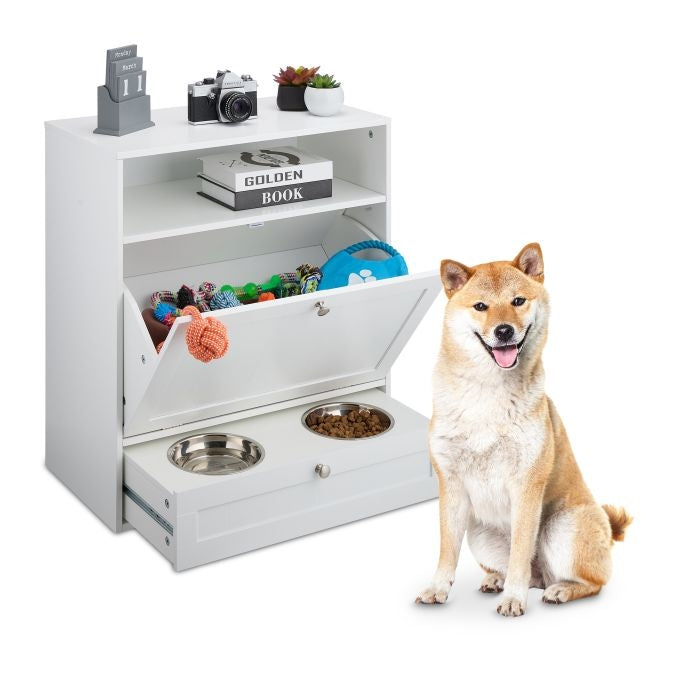 Dog food cabinet