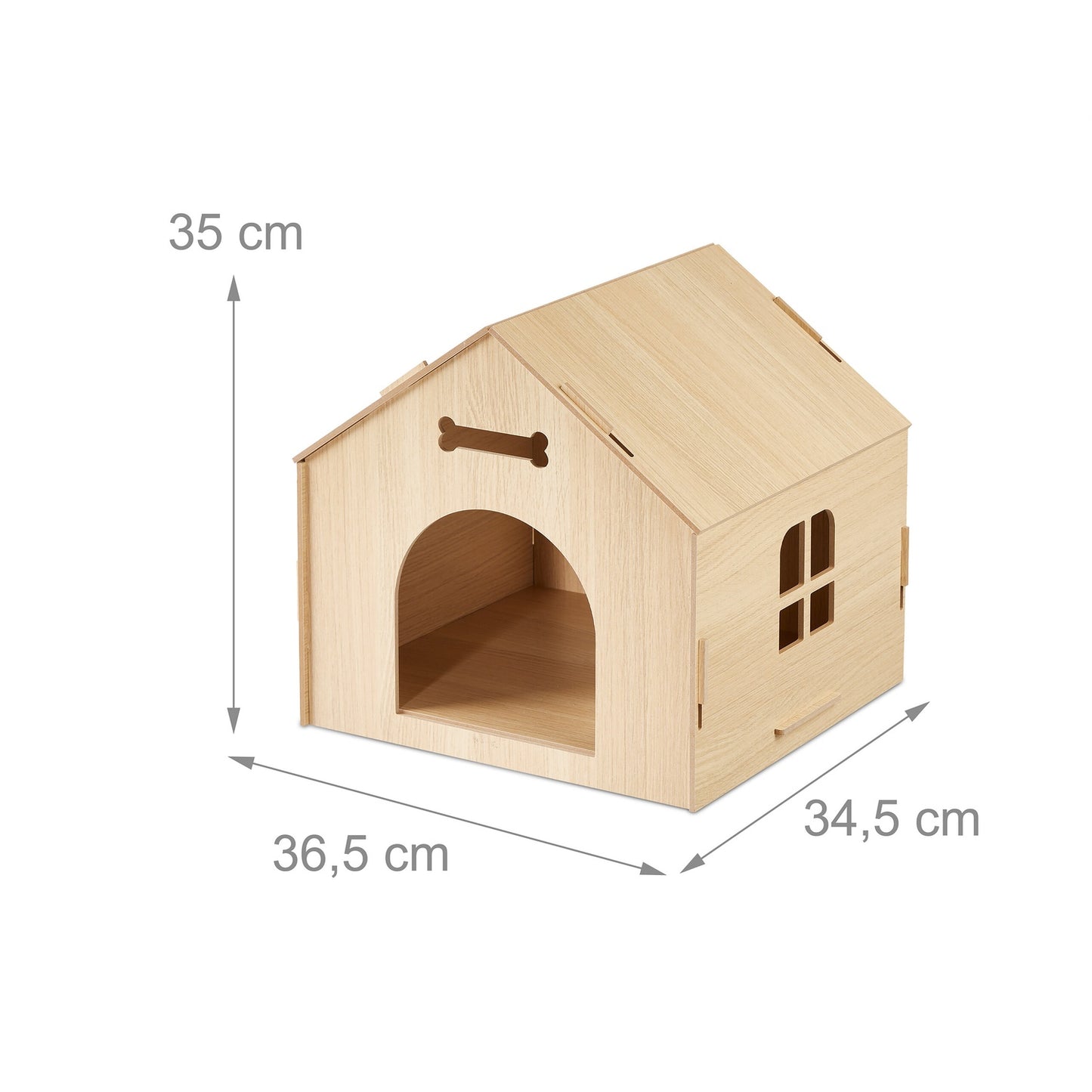 Dog house for indoor use to build yourself