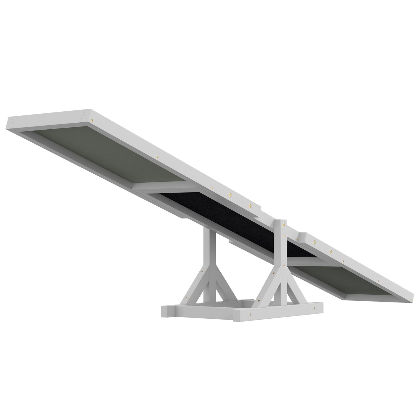 Dog Agility seesaw, non-slip wooden ramp for <30 kg