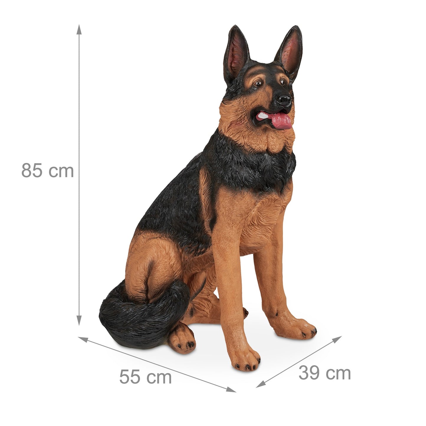 Dog statue - German shepherd