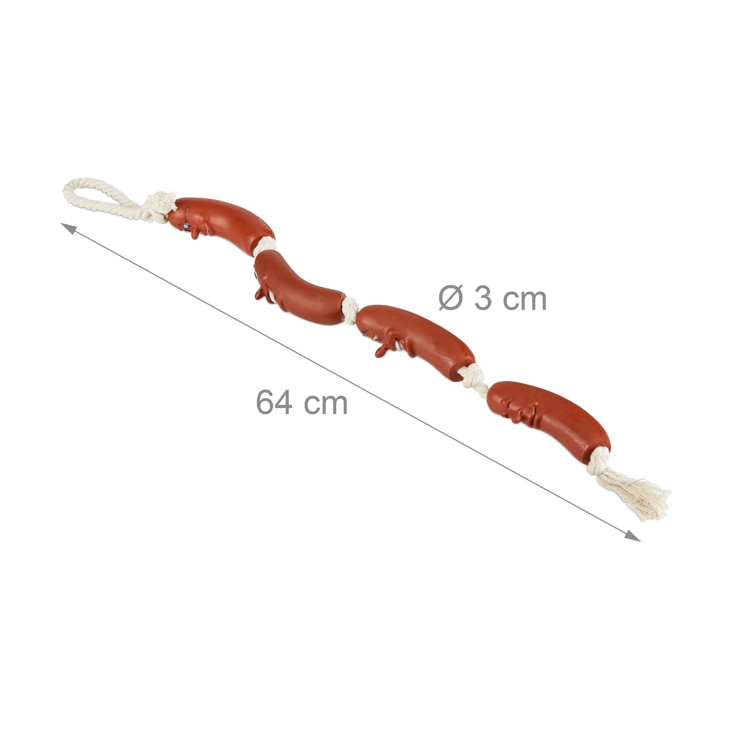 Dog toy Sausage