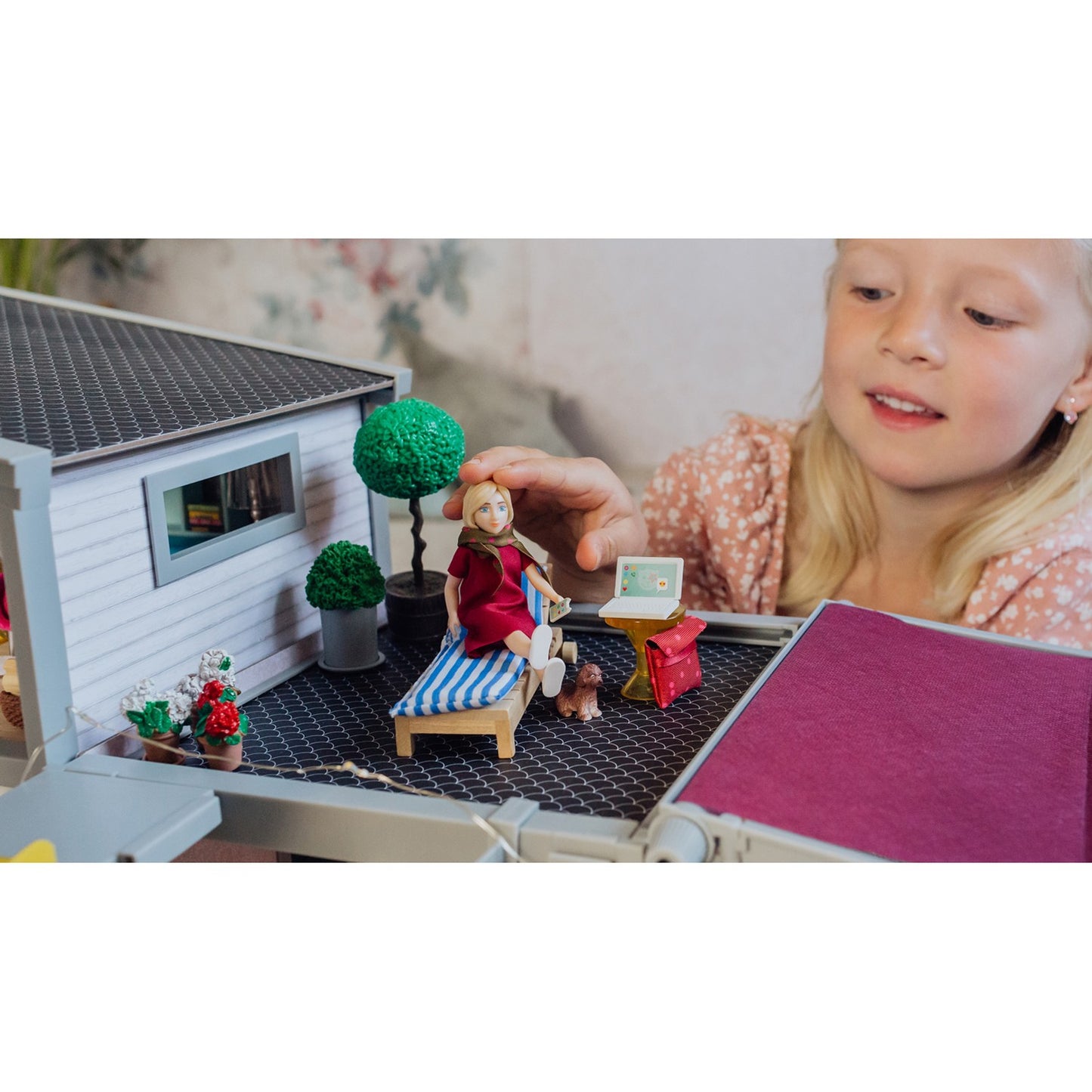 Doll with computer